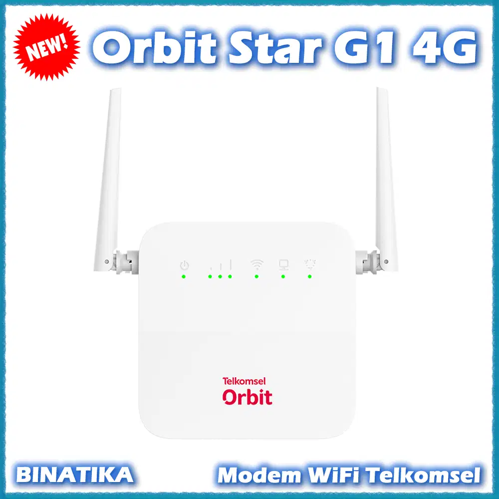 Telkomsel Orbit Star G1 Modem WiFi MiFi 4G Original Baru Garansi Resmi
