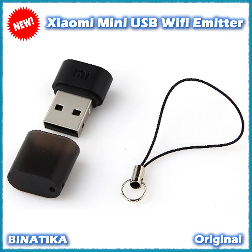 Xiaomi Mini USB Wifi Emitter : Alat Pembagi Jaringan Wifi Laptop & PC