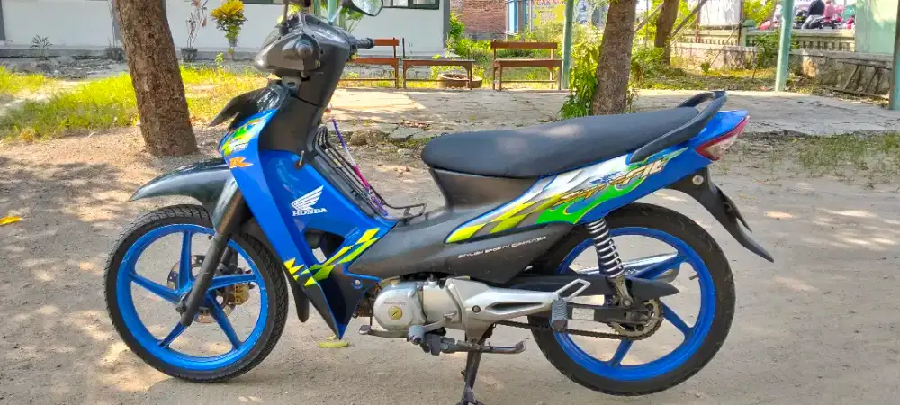 Honda Supra FIT new Special Edition 2006 LANGKA jarang ada velg biru