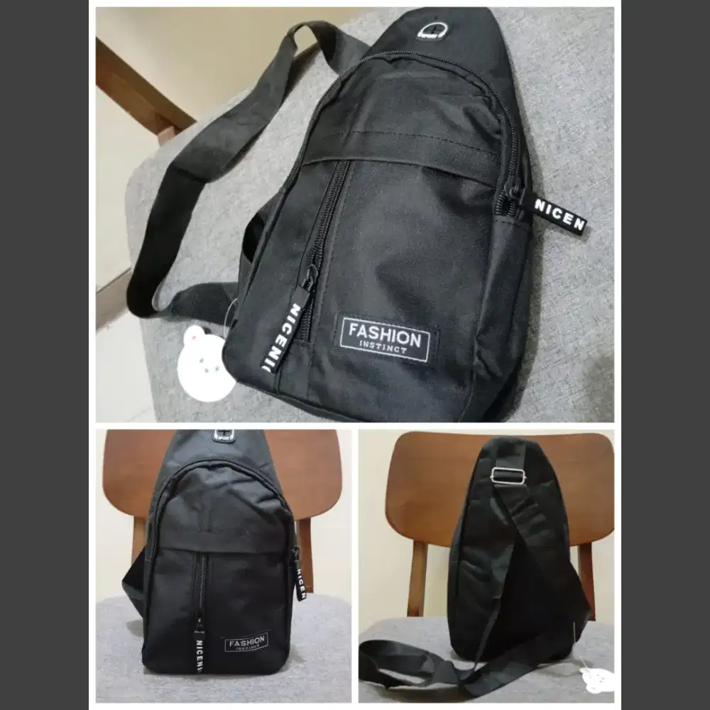 Tas Selempang Fashion Hitam