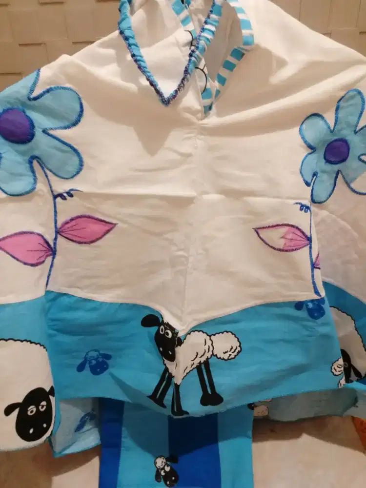 mukena anak soun the sheep