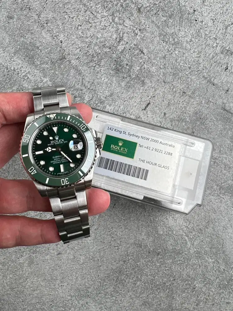 Submariner Hulk 116610 Second Siap kirim