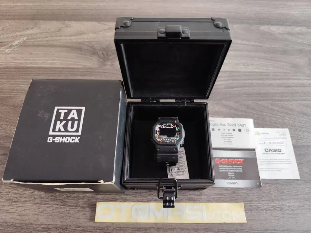 Casio G-Shock DW-5600TAKU X Ta-Ku Limited Japan Series Rare Item Sport