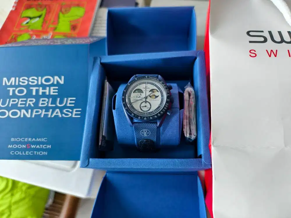 Omega x Swatch Mission to Earthphase Moonshine limited edition