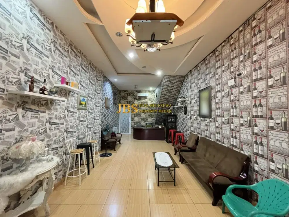 Dijual Ruko 3,5 Tingkat di Komplek Sunggal Indah Jalan Sunggal - Medan