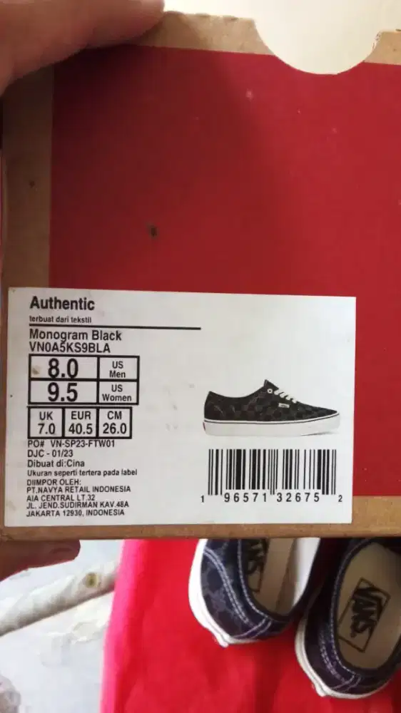 Sepatu Vans Original