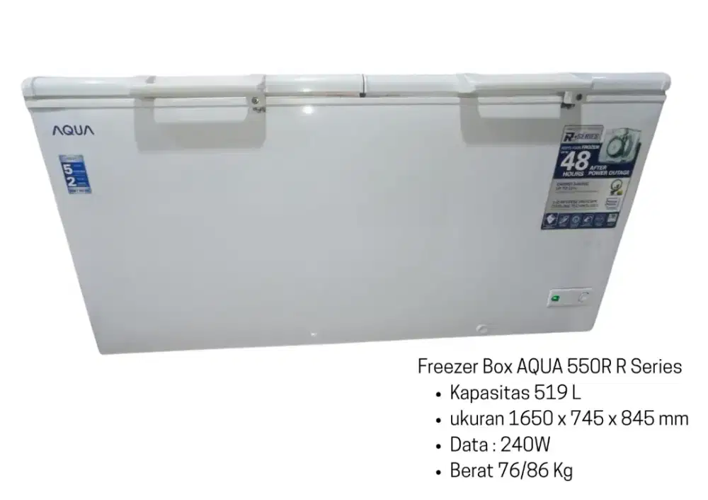 Freezer Box AQUA 550R RSeries