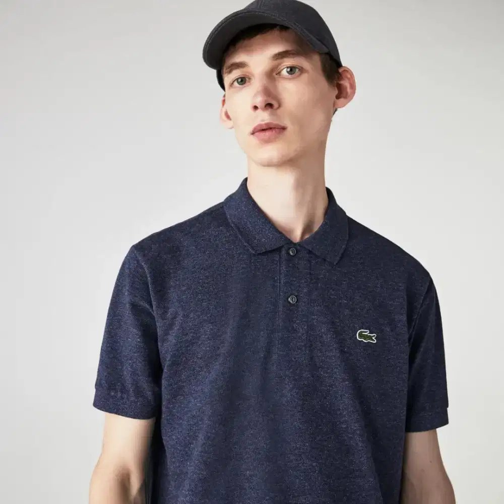 Kaos polo shirt Lacoste Navy Denim colour Size No.3