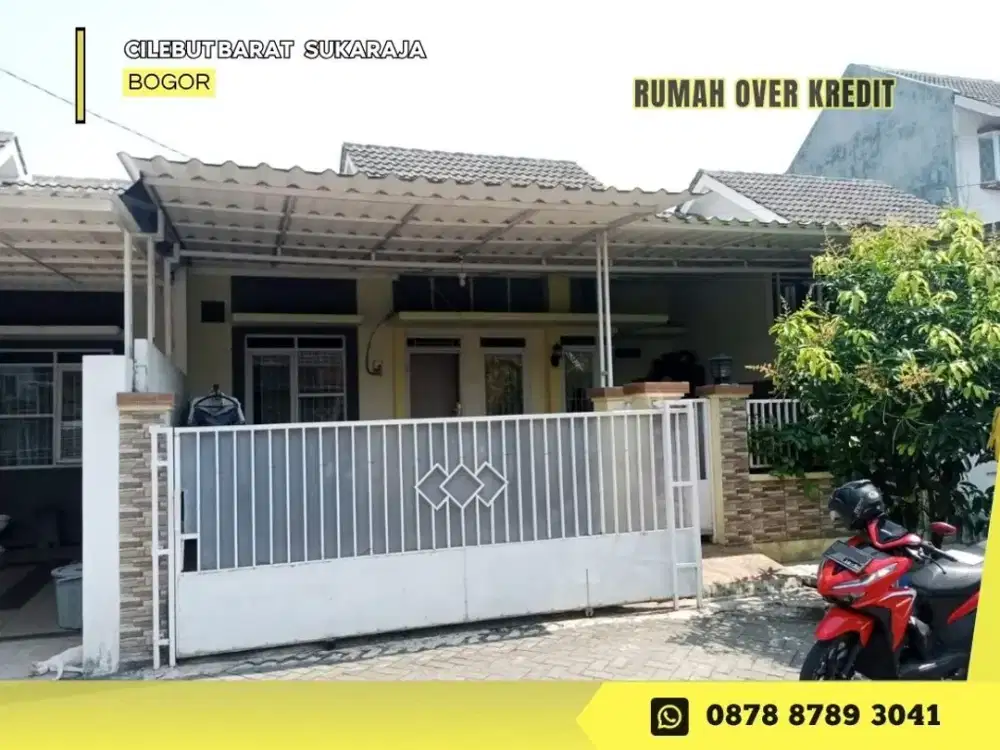 Jual Over Kredit 125JT Rmh dkt Stasiun di Permata Bogor Residence