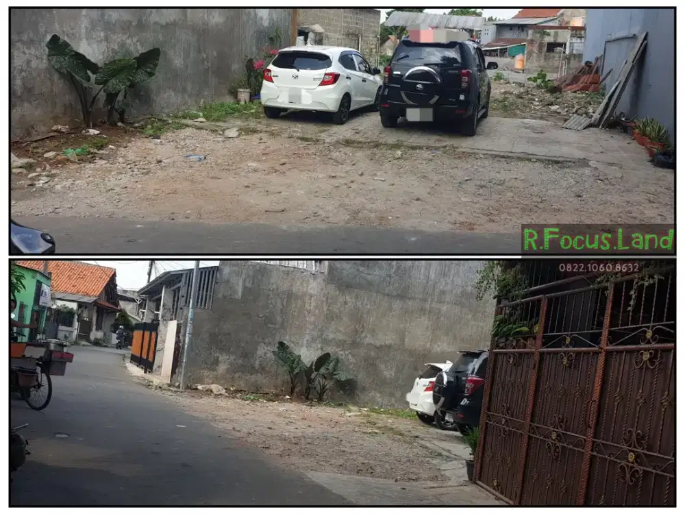 Tanah Akses Mobil 93m dekat Bintaro