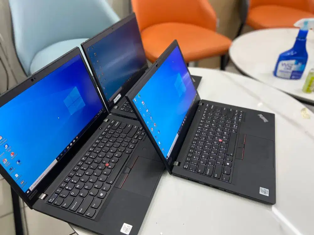 Laptop murah Lenovo Thinkpad T490 Core I5 Gen 10 Ram 8gb Ssd 256gb