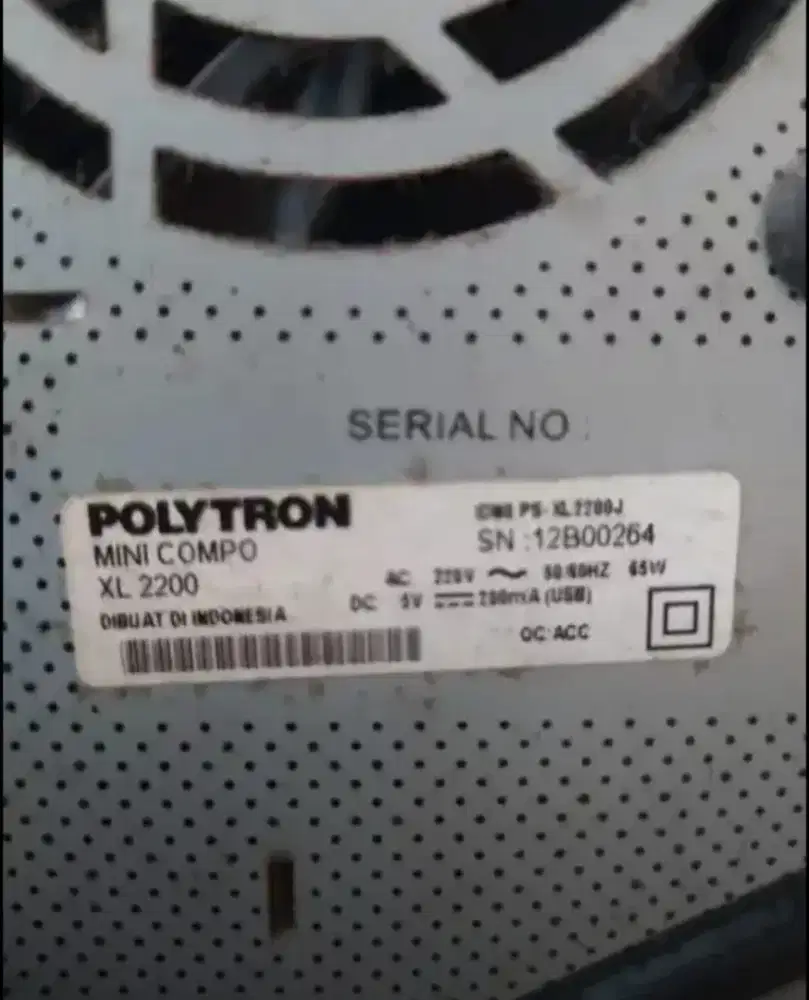 Dijual Tape Compo Radio & CD Merk Polytron Jadul