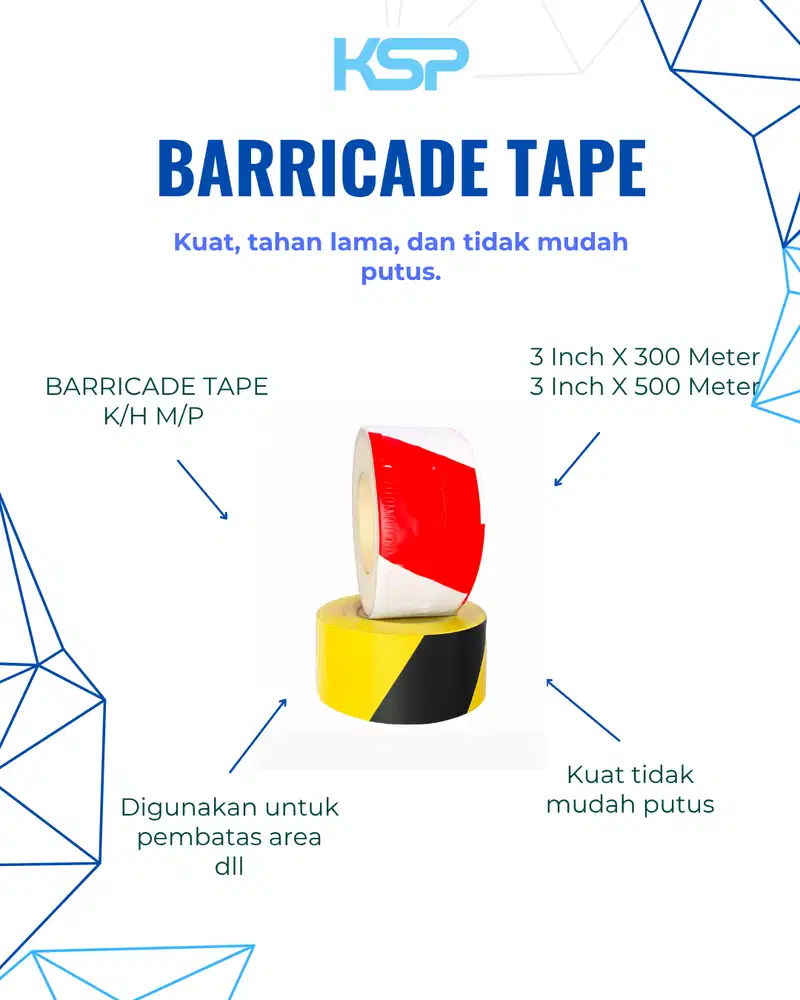 Barricade Tape - Solusi Keamanan Anda!