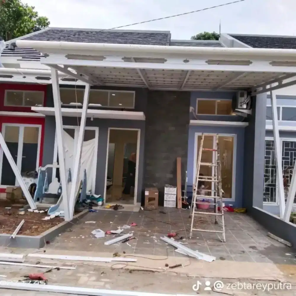 Perbaikan talang bocor,dak rembes,atap bocor,renovasi rumah,kanopi