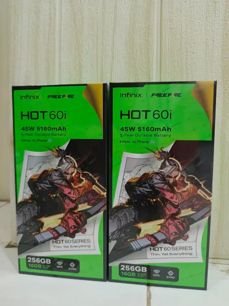 INFINIX HOT 60I 8/256GB GARANSI RESMI
