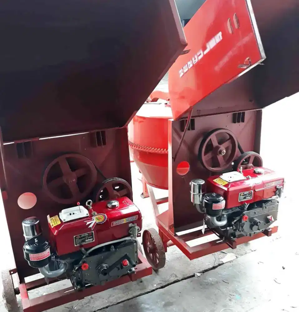 molen cor Hercules 50kg komplit diesel 8pk Dongfeng siap pakai