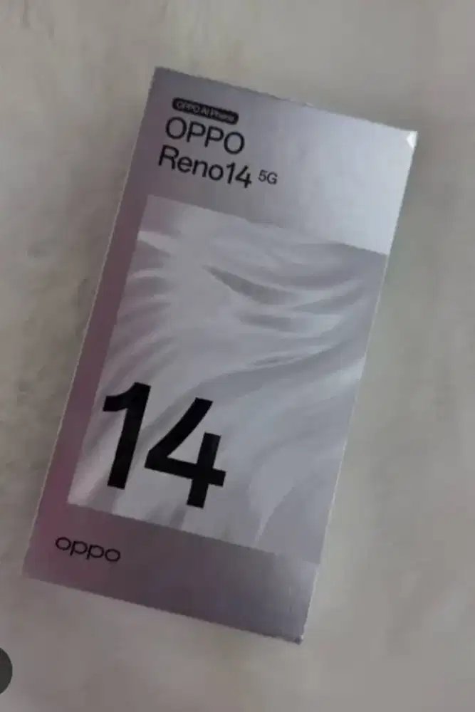 Oppo Reno 14 5G 8/256GB Garansi Resmi Oppo 1 Tahun bisa cicilan