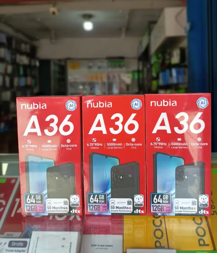 NUBIA A36 RAM 4/64 GB