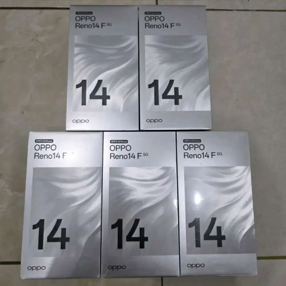 Oppo Reno 14F 5G 8/256GB Garansi Resmi Oppo 1 Tahun bisa cicilan