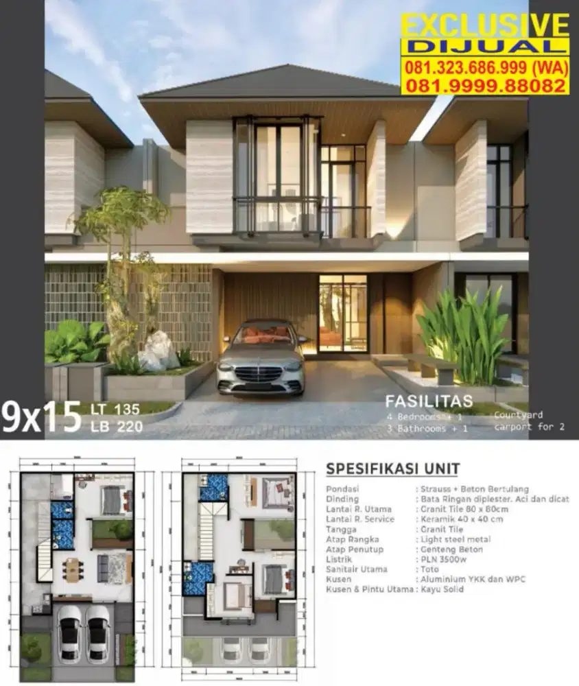 NEW Citraland dkt Graha Pakuwon Menganti Wiyung Babatan Darmo Lidah