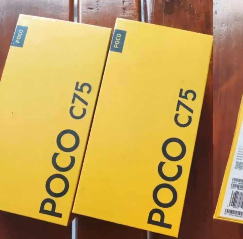 Poco c75 6gb 128gb resmi gres dijamin baru