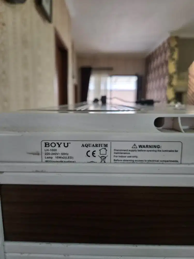 Aquarium Ikan merk Boyu 302 Liter