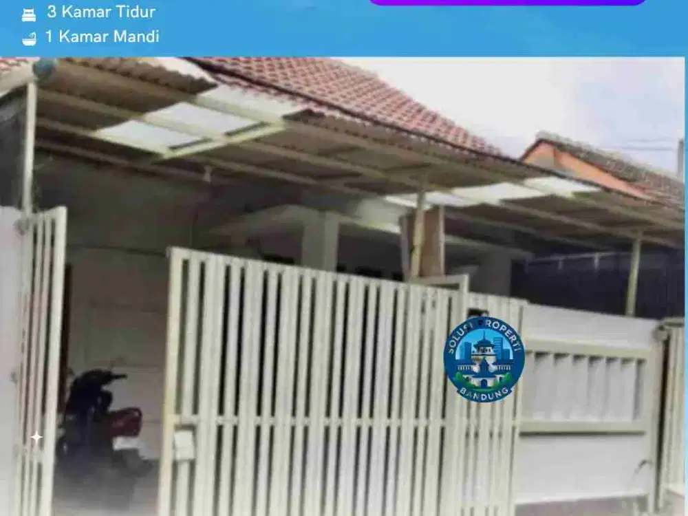 rumah di cibaduyut dibawah njop dkt tol moh. toha kota bandung
