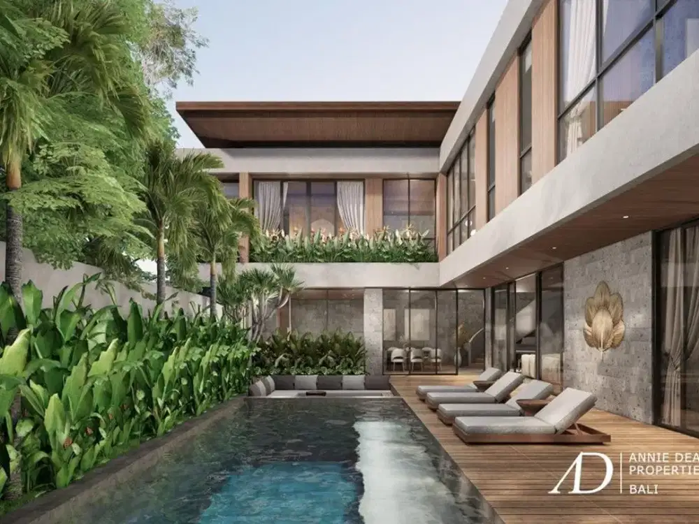 LEASEHOLD | 4-BEDROOM DESIGNER VILLA IN NATURE-INSPIRED ESTATE | UBUD