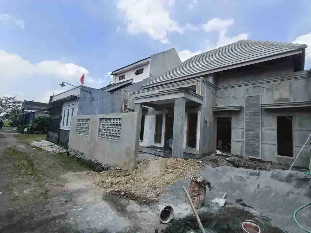 Rumah Classic Modern Progres Finishing Dekat Jln Mangesty