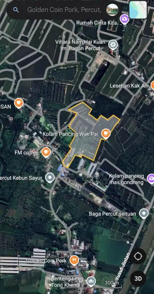 Tanah Percut, Dekat Saentis (Dekat Apin Siobak 806)