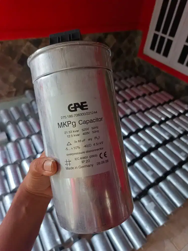 Capasitor Bank GAE 3phase 21.5Kvar 525V /12.5kvar 400V