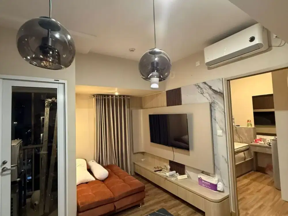 Dijual rugi beserta furnish  apartemen tokyo pik2  type 2br corner 40m2  jarang ada  1 lantai hanya 2 unit