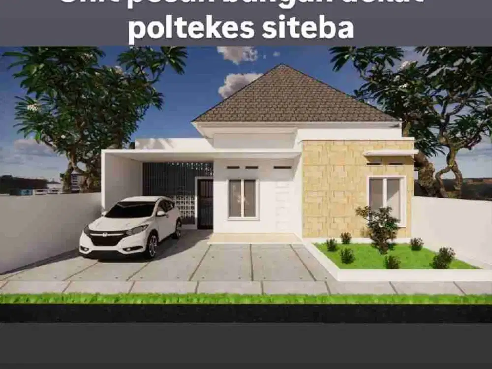 RUMAH PESAN BANGUN DEKAT POLTEKES