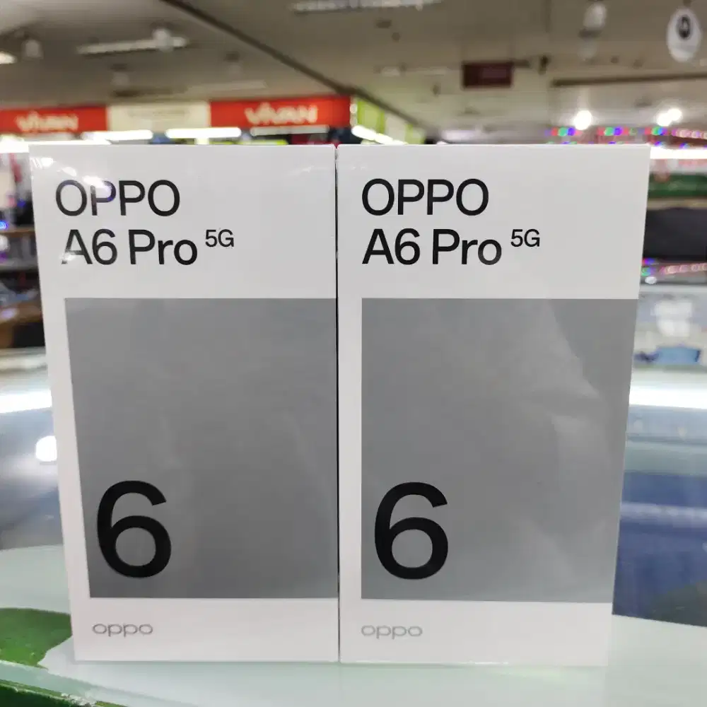 Oppo A6 Pro 5G ram 8gb+8gb/256gb baru garansi resmi batere 7000mah