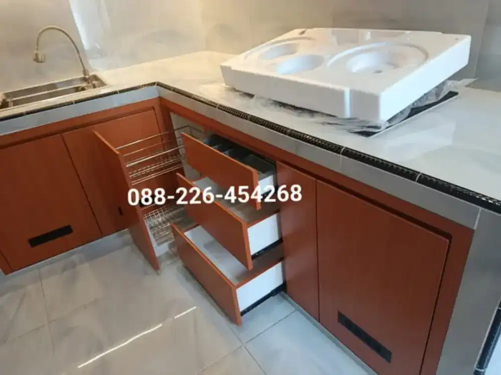 Kitchen set minimalis hpl custom