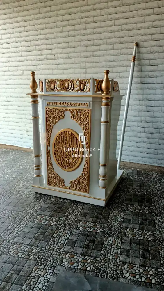 Mimbar masjid podium Duco 120