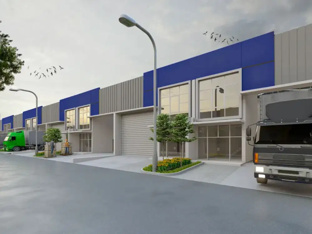 JUAL GUDANG di KOMPLEKS BISNIS