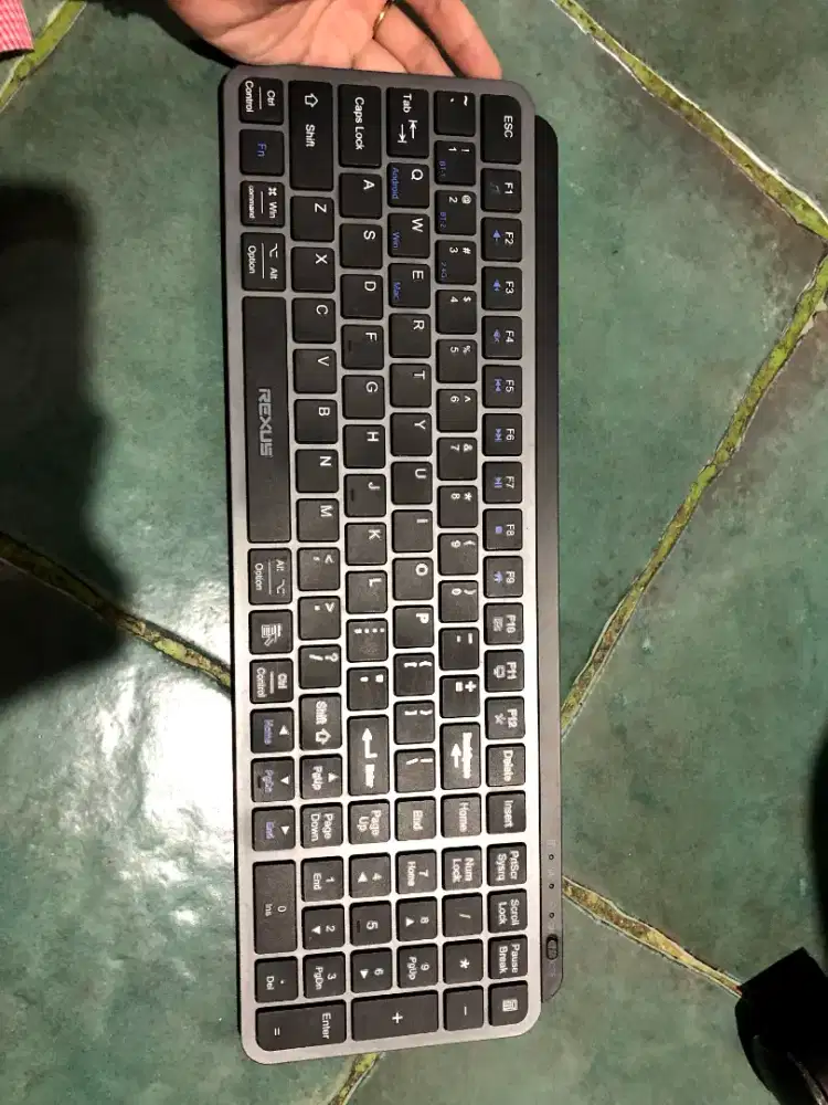 Keyboard Rexus KL100 Wireless Bluetooth Dual Connection (Bekas/Second)