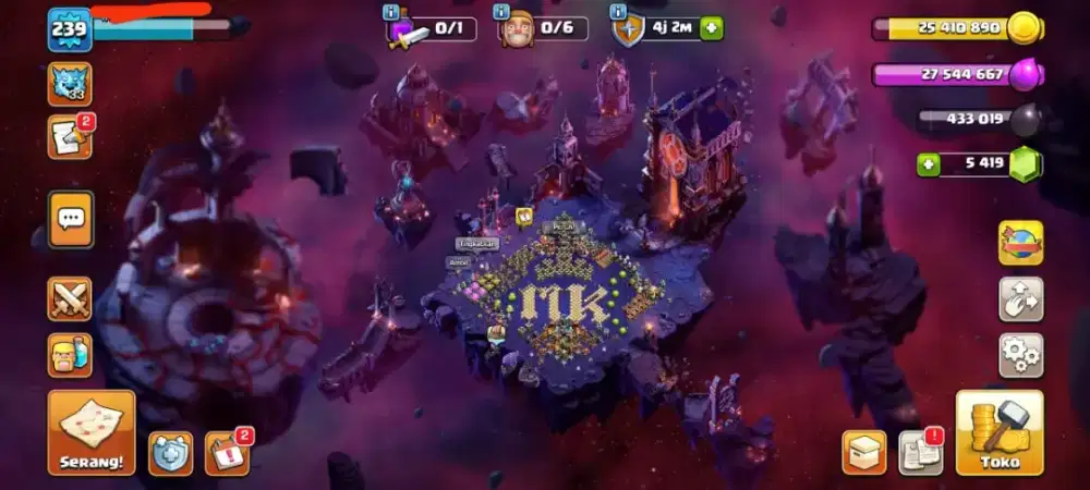 JUAL AKUN COC TH 17 BERLATAR SIAP PAKAI DIJAMIN AMAN 100% AKUN PRIBADI