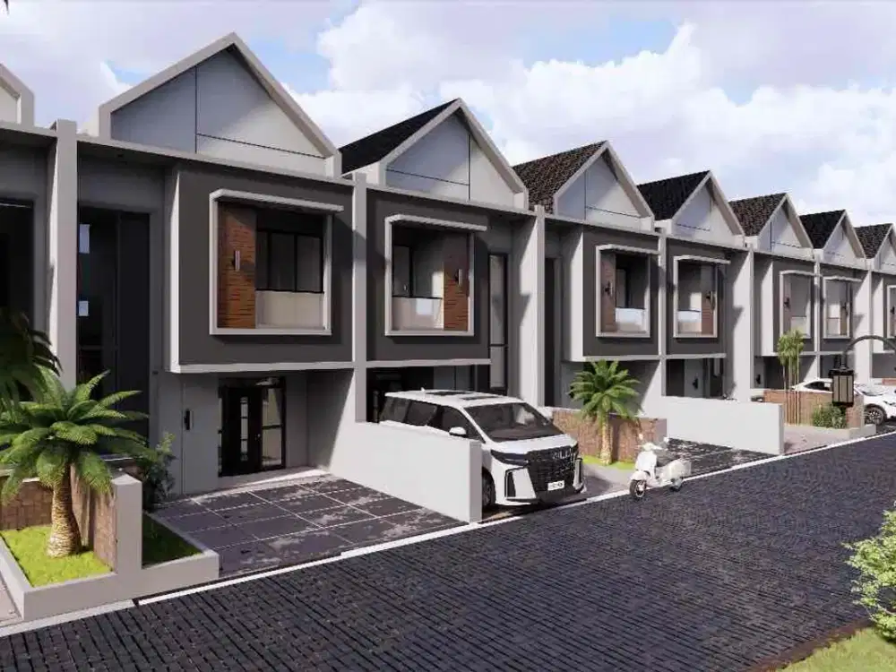 Rumah 2 lantai di antapani dp bisa 10jt Cluster Green Antapani