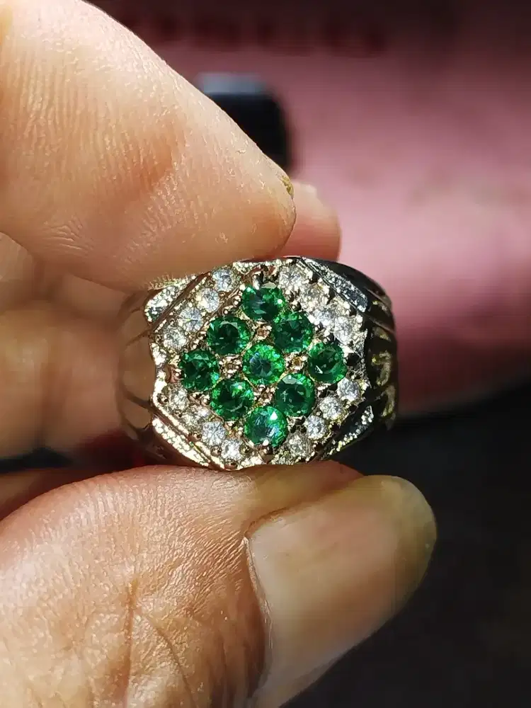 CINCIN TSAVORITE GARNET PLUS MEMO