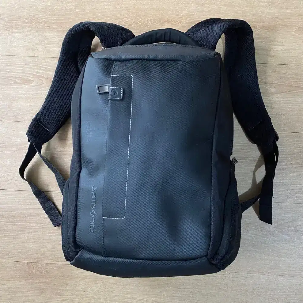 Samsonite Locus Eco Laptop Black Backpack Original Tas Ransel 20 Liter
