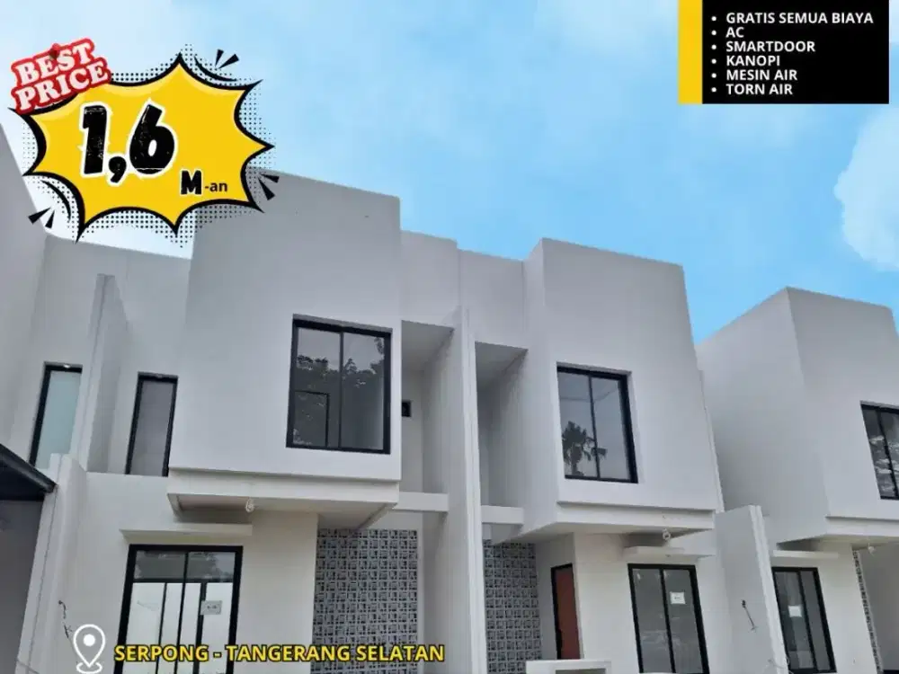 S863.Hunian 2Lt Exclusive Diantara BSD&Bintaro Hrg Terjangkau di Serpong Tangsel