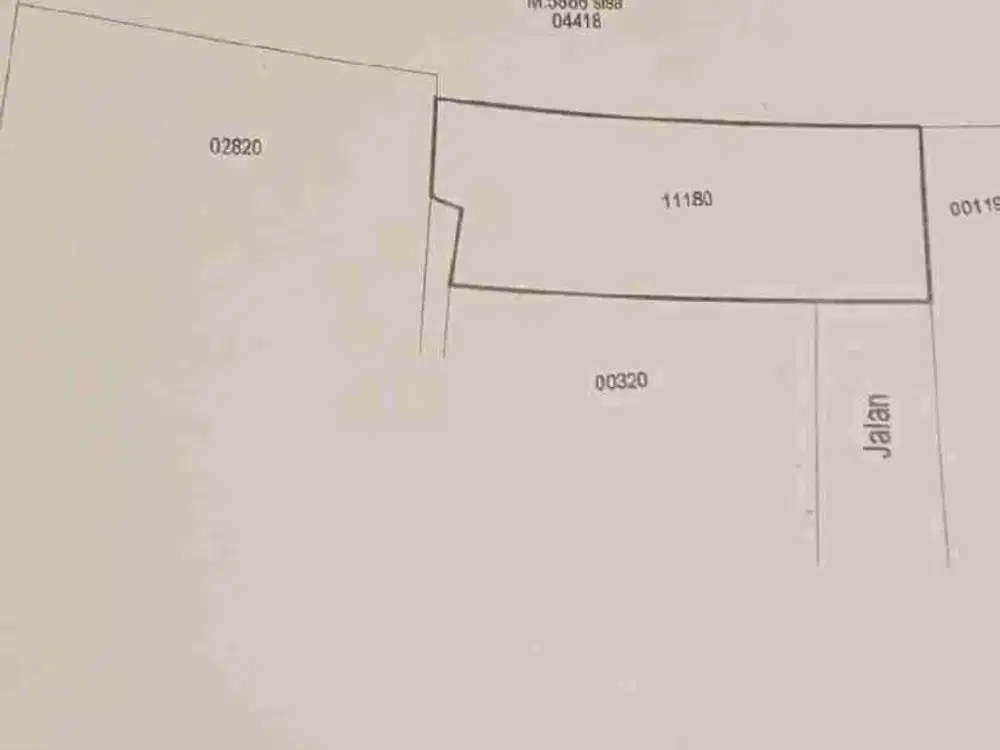 termurah! langka! tanah harga njop siap bangun komplek dago asri bandung utara