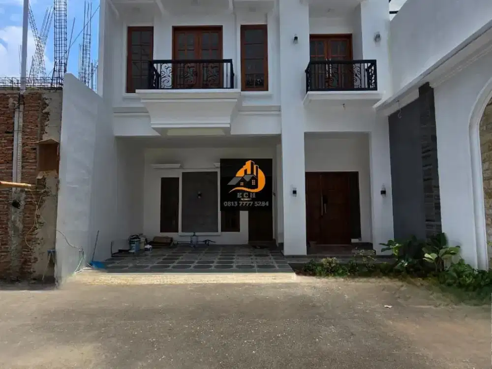 Th17.Rumah Baru Dlm Komp Akses Jl Lebar di Pondok Bambu Duren Sawit Jaktim