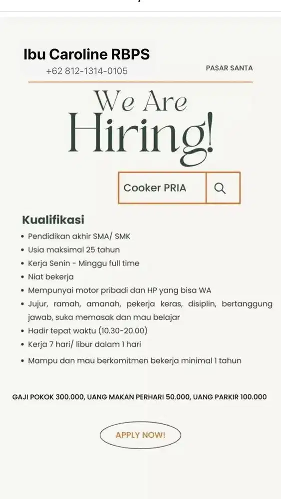 Juru Masak Roti Bakar Pisang Santa