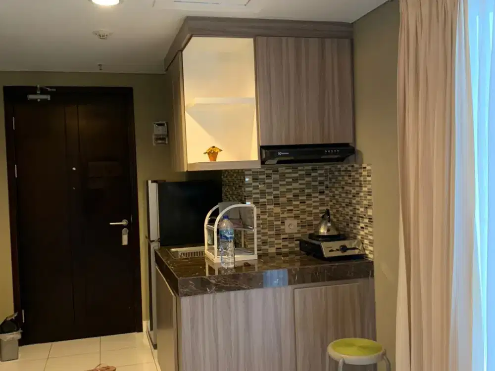 Dijual Studio Corner/Hoek Furnished Apartemen Casa De Parco, BSD