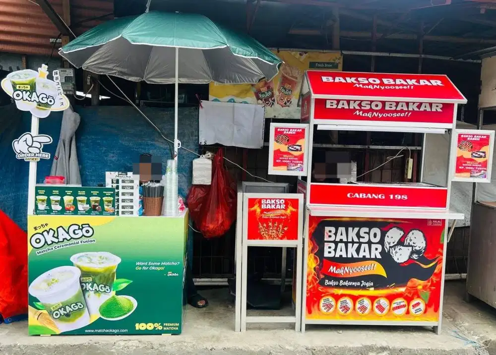 Take Over Usaha Matcha dan Bakso Bakar Lokasi Area Kampus UnPam