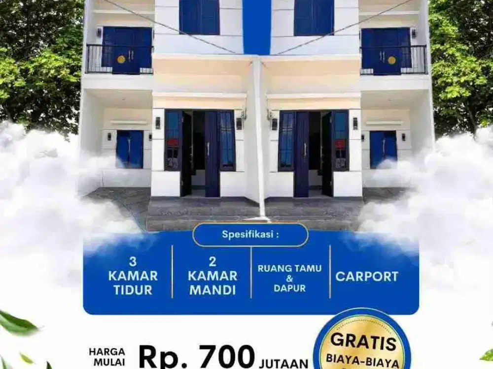 Rumah Cluster 2 Lt Harga Ekonomis bs KPR di cijantung