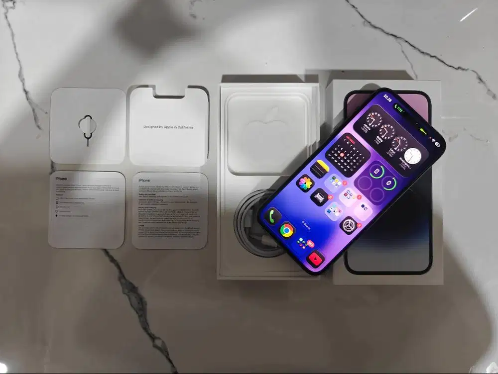 IPHONE 14 PRO MAX 1TB PURPLE - MULUS NO MINUS